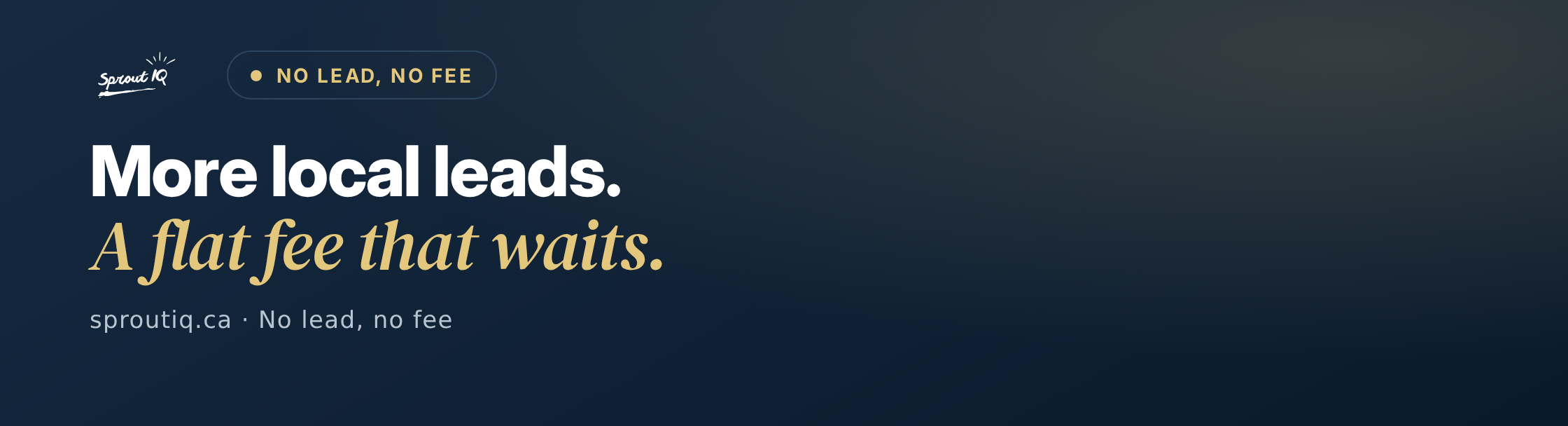 Alignable banner